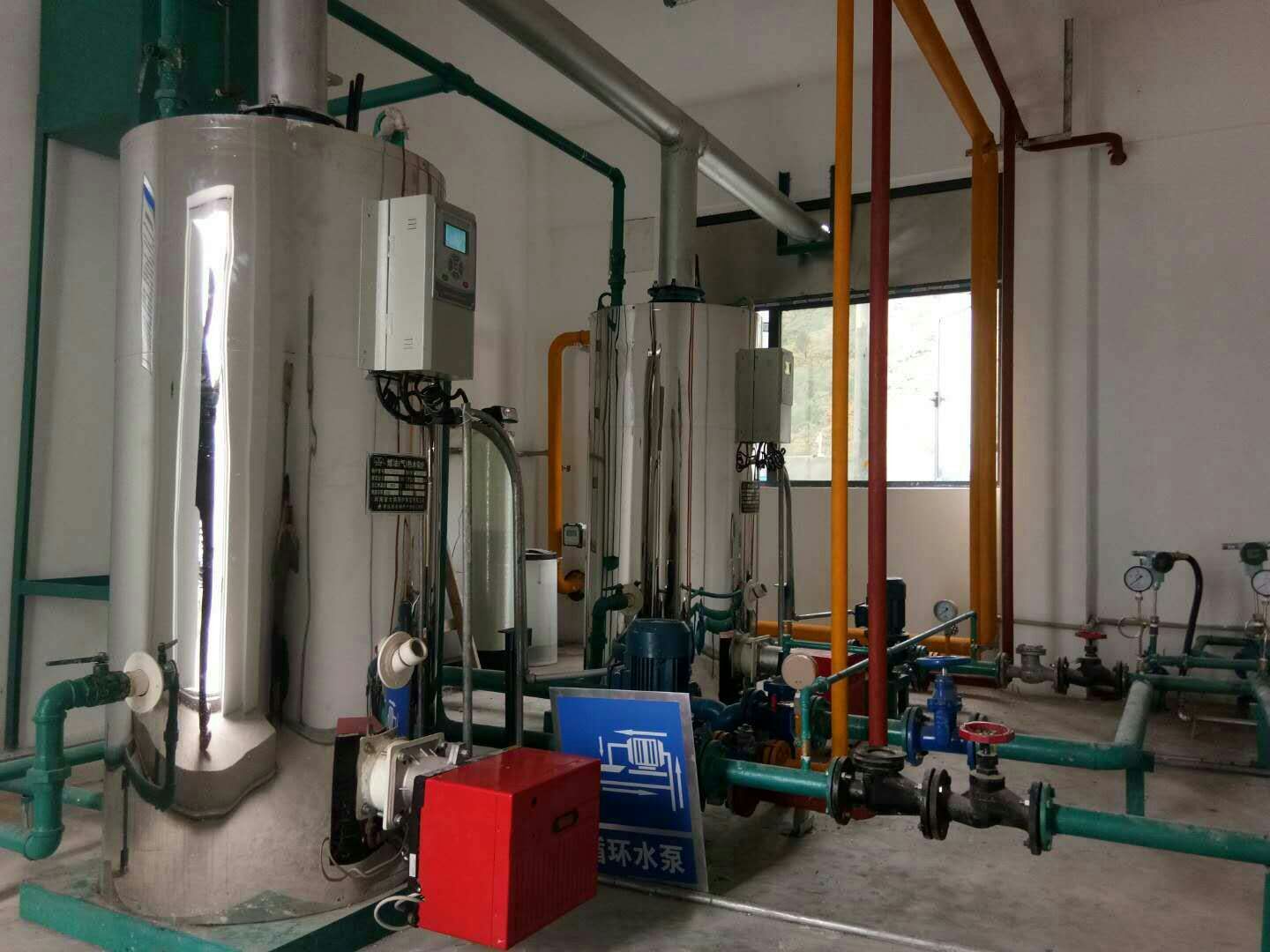 河北邯郸2台立式常压热水锅炉(图1)